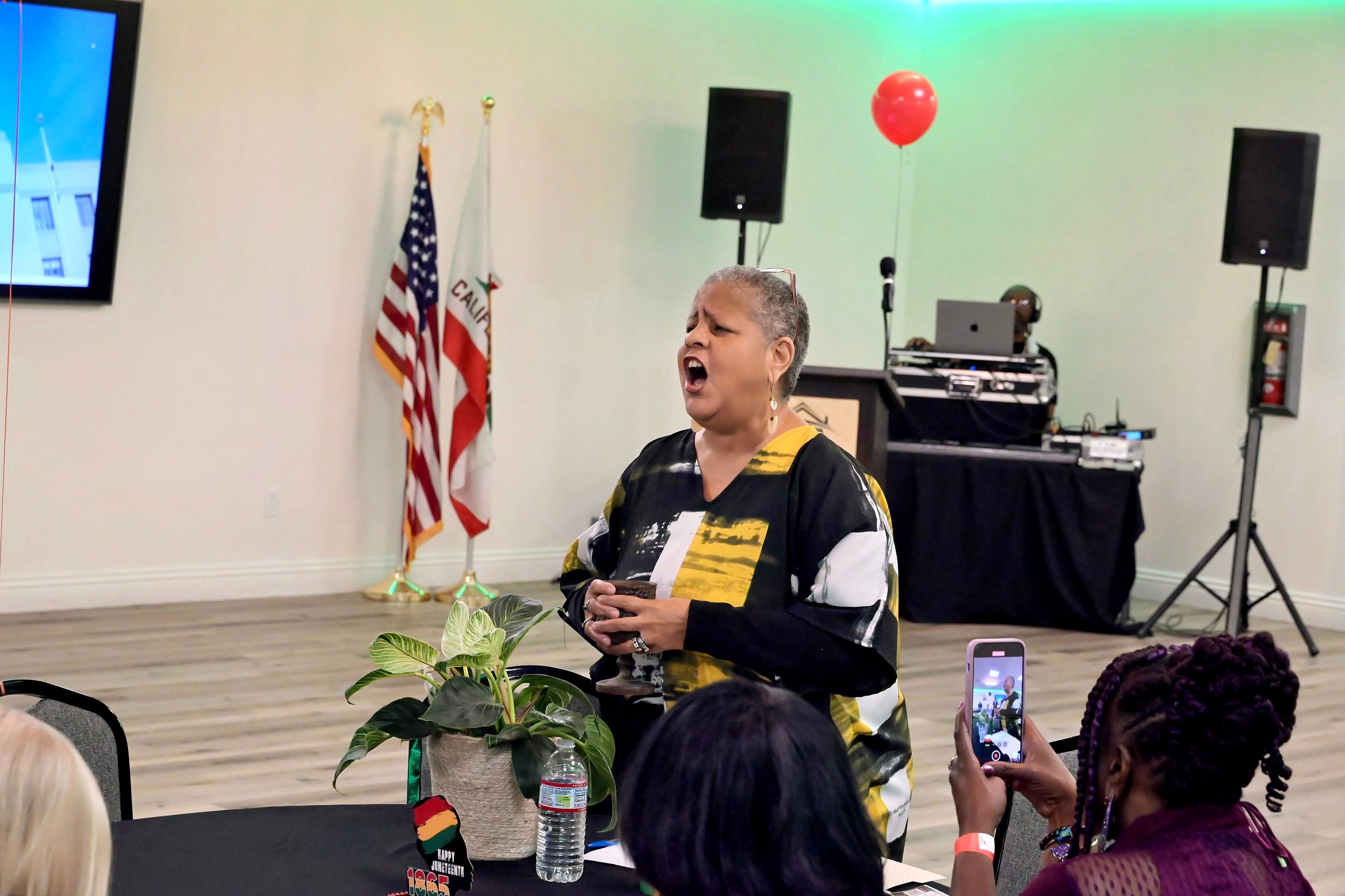 PSAR Juneteenth singer