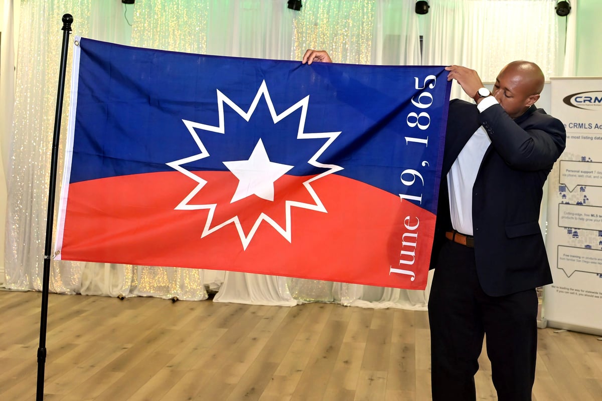 PSAR Juneteenth flag
