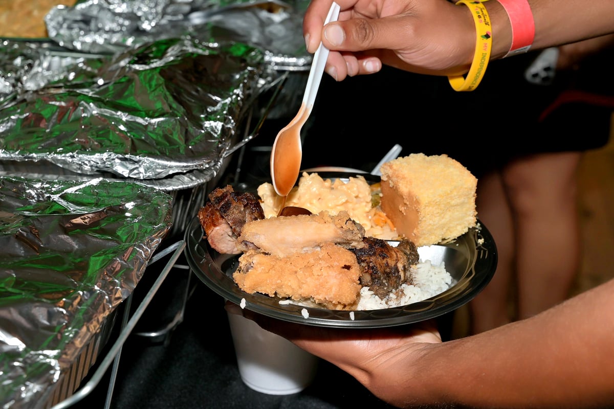PSAR Juneteenth food